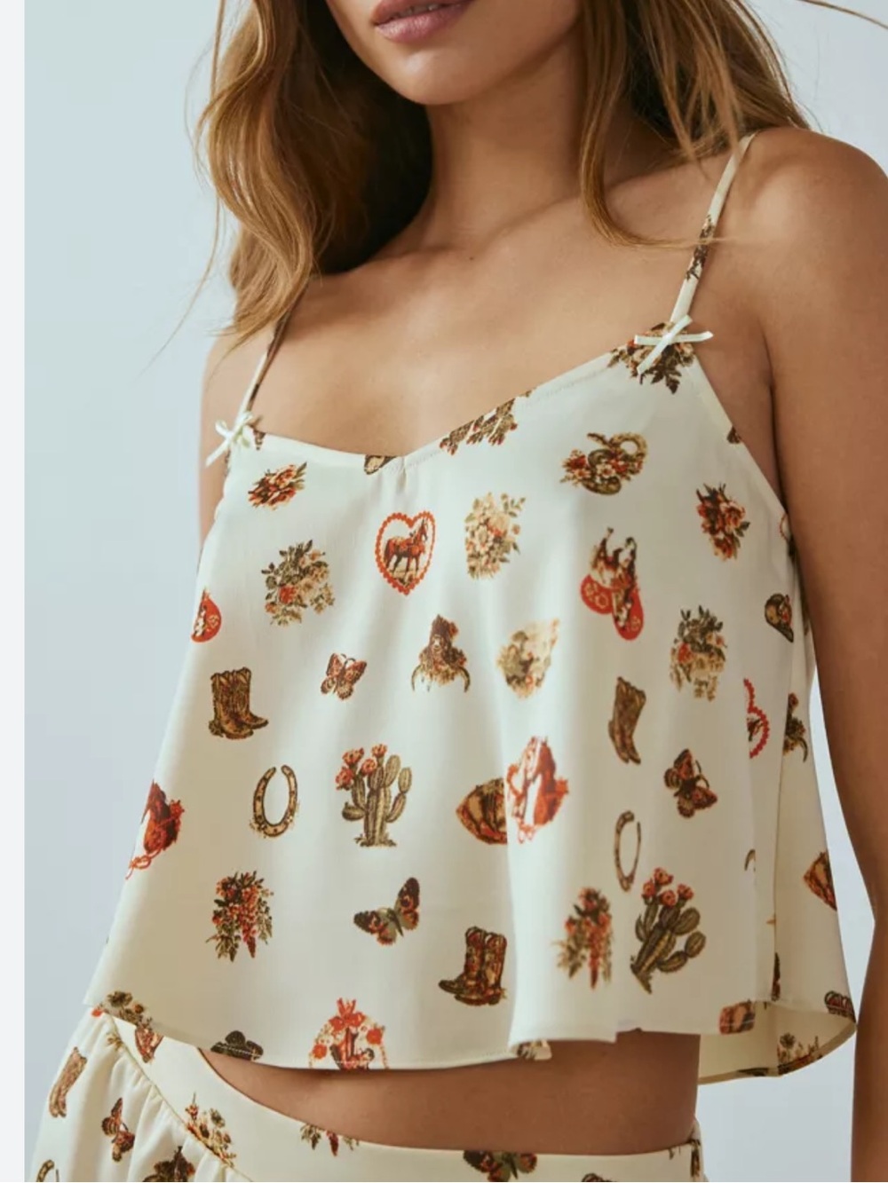 Out From UnderSatin Dream Cami in Western Stick Retail $35 NWOT